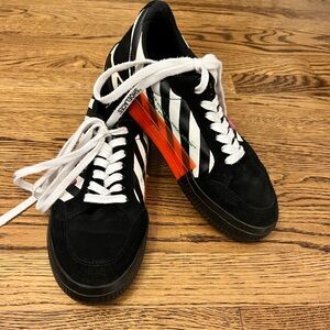 Off White Vulcanized Sneakers low ‘stripe violet’ size IT 38 / US 7.5 or 8